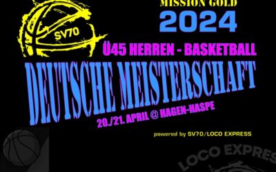 Deutsche Meisterschaft der Ü45 in HAGEN – Hasper LOCO-EXPRESS auf dem Weg zur erneuten Titelverteidigung!